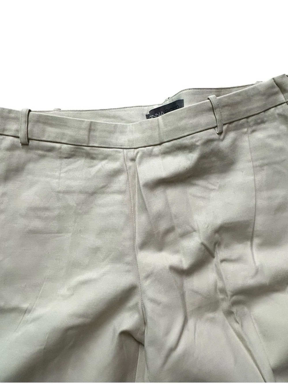 Women’s Donna Ricco Beige Khaki Pants Size 14 - Picture 3 of 5